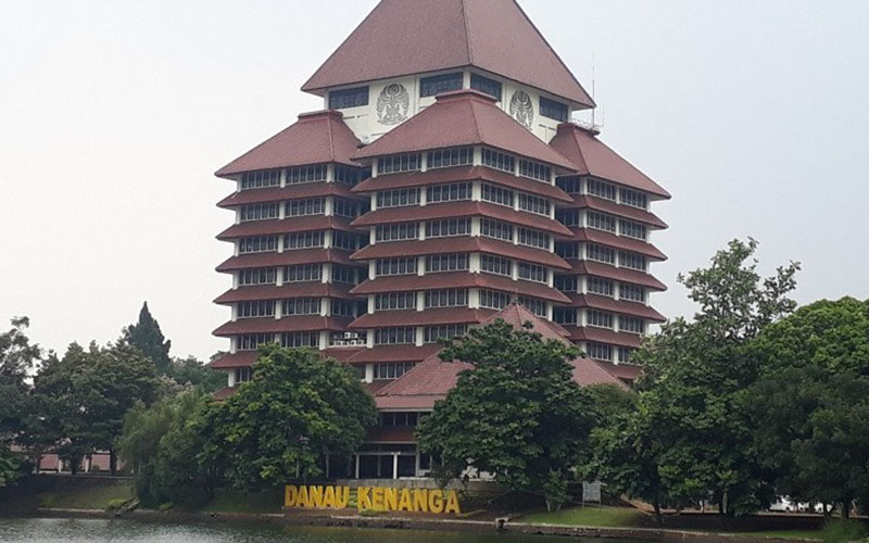 Gedung Rektorat Universitas Indonesia./Antara-Feru Lantara