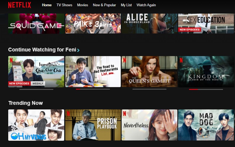 Daftar film dan serial yang bisa ditonton secara streaming online di platform Netflix/Netflix.com