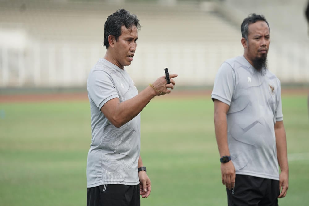 Pelatih Timnas Indonesia U-16, Bima Sakti/PSSI