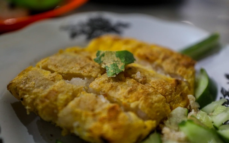Pempek Lenggang, salah satu jenis pempek yang bisa ditemui ketika wisata kuliner di Kota Palembang/Bisnis.com-Abdurachman