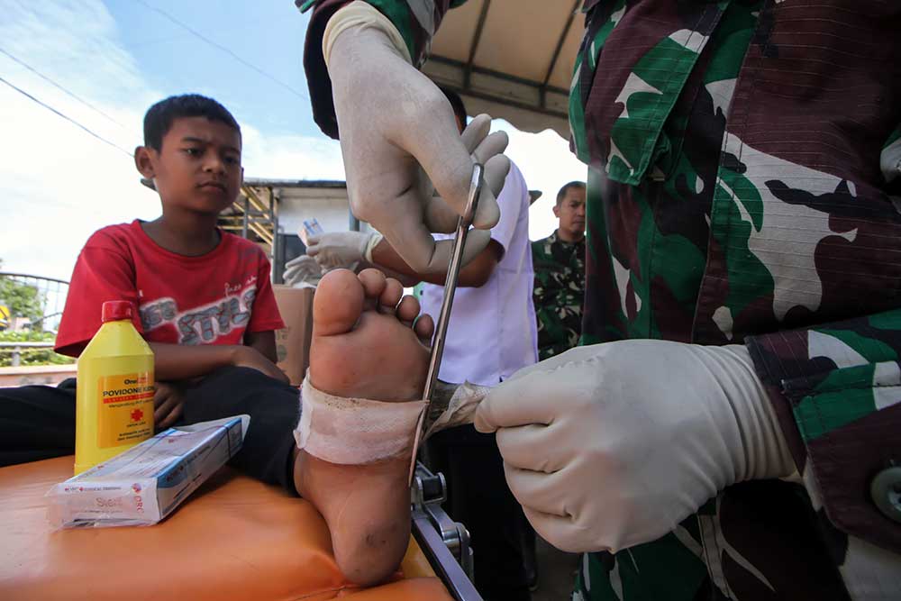  Pengungsi Banjir di Aceh Mulai Terserang Penyakit