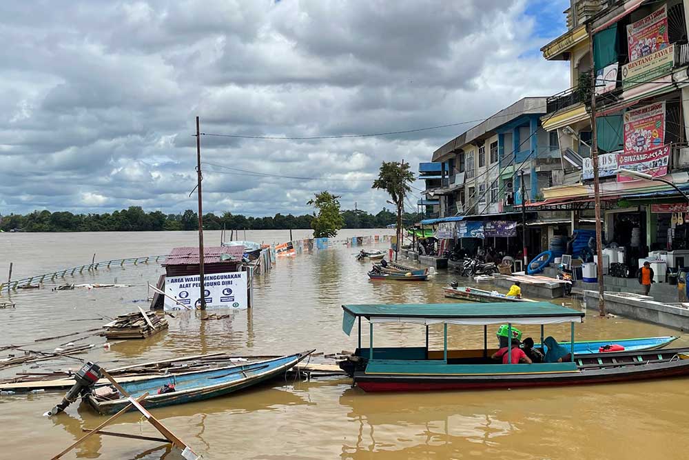  Banjir Rendam Sejumlah Daerah di Kabupaten Sintang
