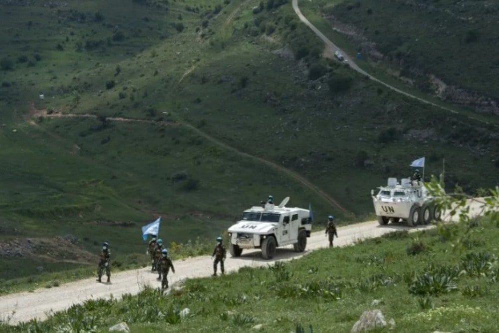 Arsip--Patroli di sepanjang perbatasan Lebanon dan Israel pada 23 April 2020 oleh pasukan perdamaian PBB./Antara