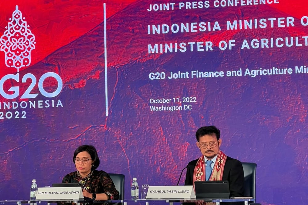 Para Menteri Pertanian dan Keuangan G20 Bertemu di AS Bahas Ancaman Krisis Pangan, Ini Kesepakatannya