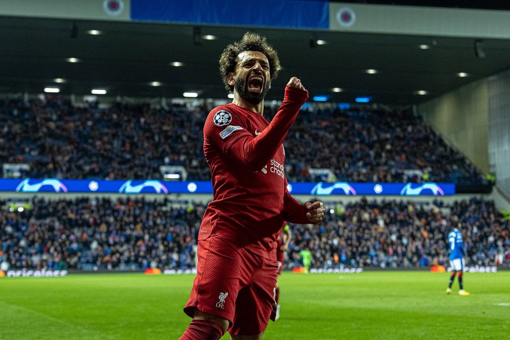  Hasil Liga Champions: Liverpool Gilas Rangers 7-1, Mo Salah Bikin Rekor