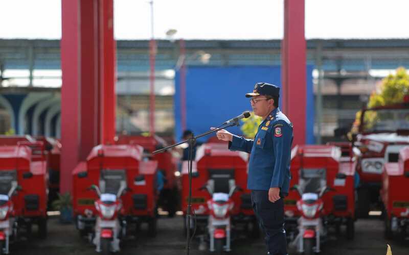  Makassar Siapkan 53 Pemadam Kebakaran Motor