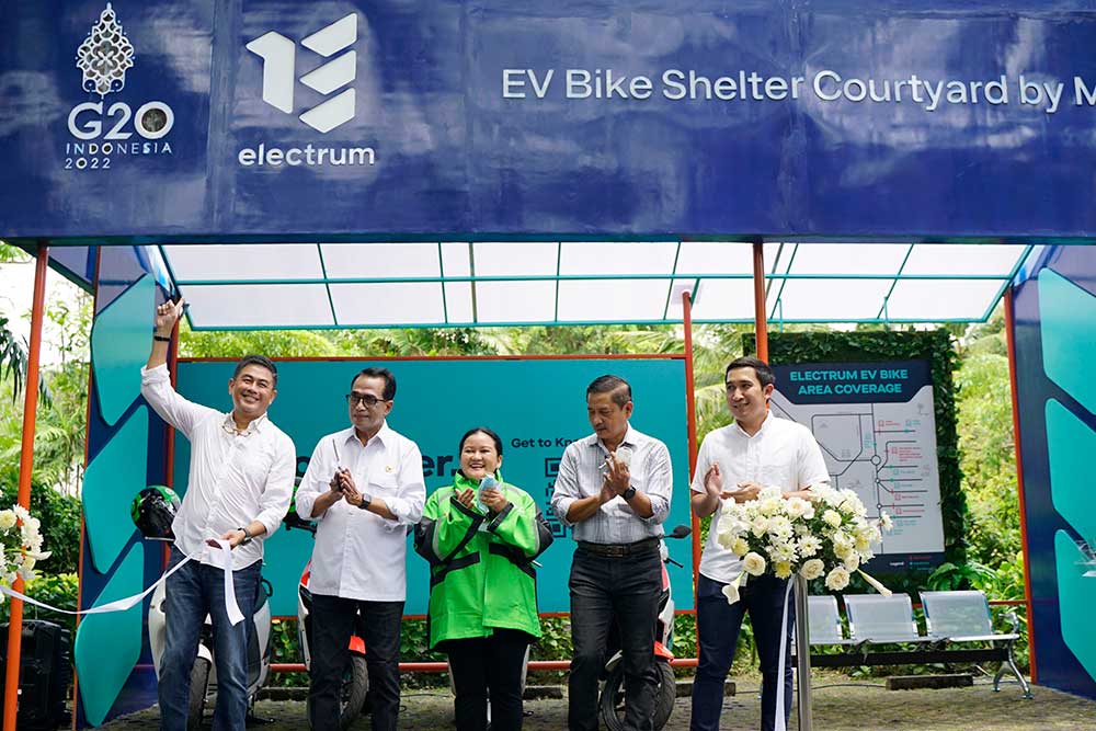  Grup GoTo Melalui Electrum Resmi Menjadi Shuttle Motor Listrik di KTT G20