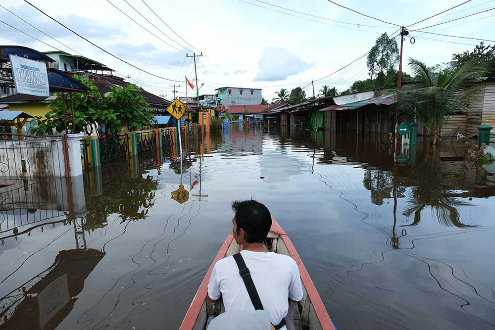  Banjir Merendam 115 Desa di Kabupaten Sintang