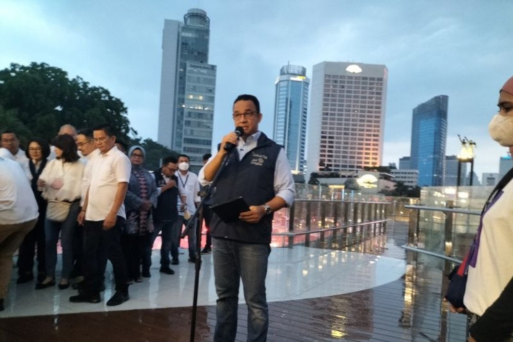  Anies Banjir Pujian di Hari Terakhir Jadi Gubernur Jakarta