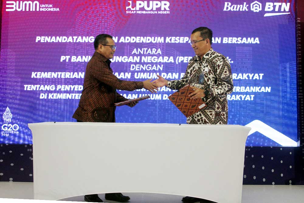  BTN dan Kementerian PUPR Kolaborasi Layanan Perbankan