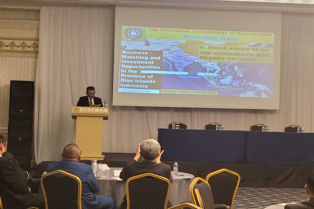  Gubernur Kepri Promosikan Peluang Investasi di Istanbul Turki