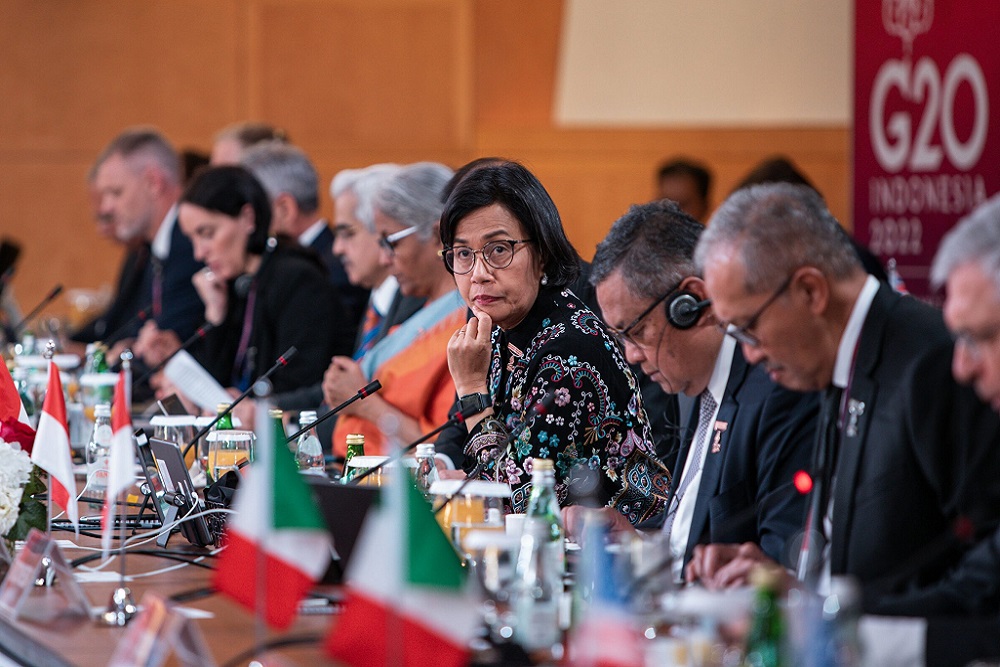  Sri Mulyani Pamer Inflasi Indonesia Moderat Dibanding Anggota G20