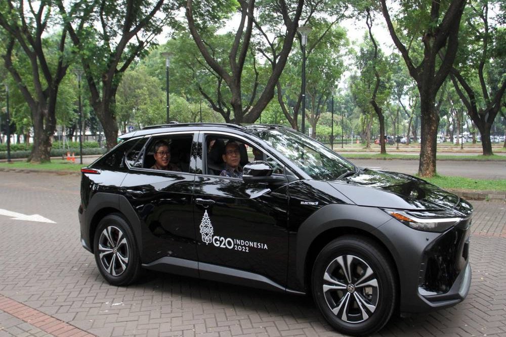  Lexus Ux 300 e dan Toyota bz4X Bakal Jadi Tumpangan Menteri di KTT G20