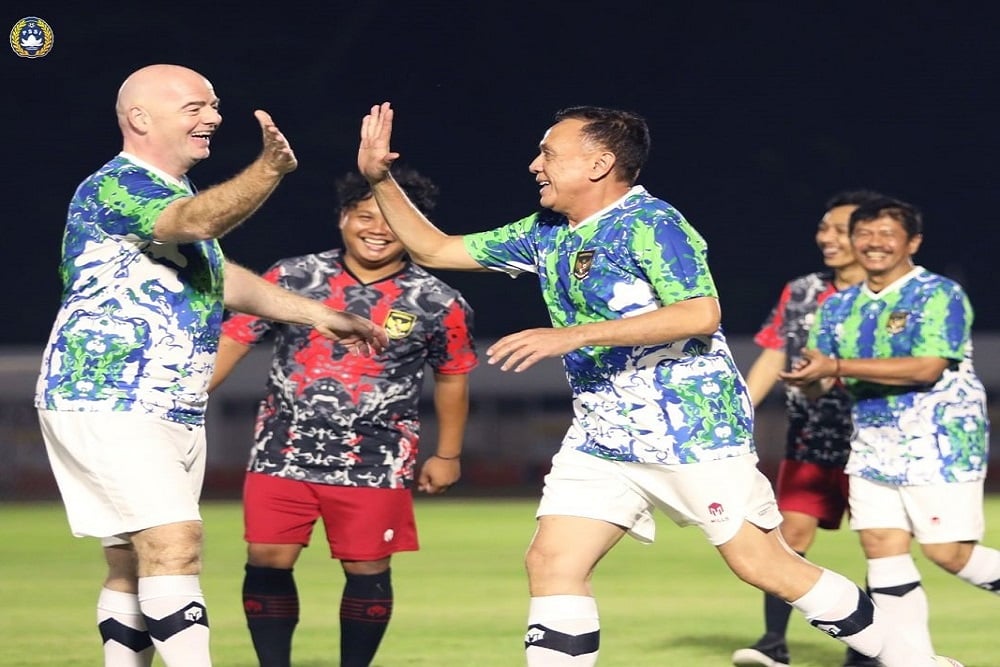  Profil Gianni Infantino, Presiden FIFA yang Jadi Sorotan karena Fun Football dengan PSSI