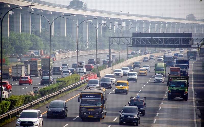  Perdana! Jasa Marga Pasang Sistem MLFF di Tol Jagorawi