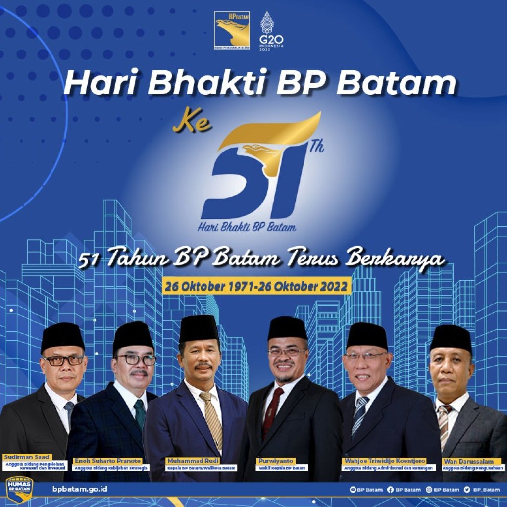  Hari Bhakti ke 51 BP Batam, Komitmen Untuk Terus Berkarya