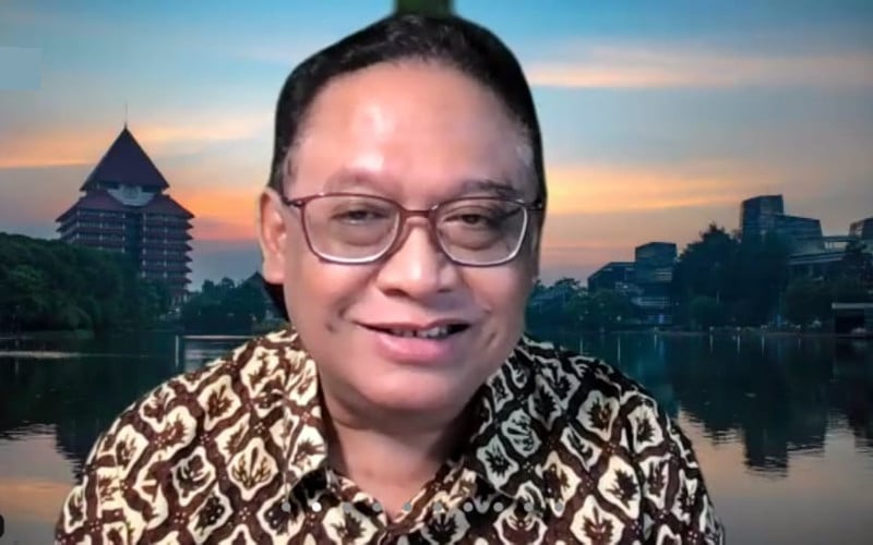 Epidemiolog Universitas Indonesia (UI) Pandu Riono. /Bisnis.com-Janlika