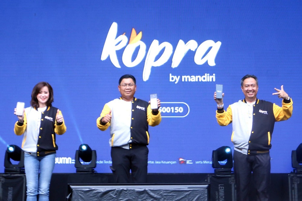  Bank Mandiri (BMRI) Resmi Luncurkan Kopra Mobile App