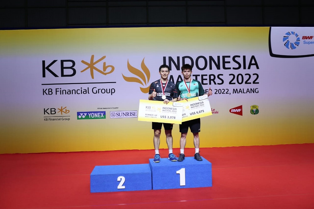 Indonesia Masters 2022: Leong Jun Hao Jawara di Kota yang Punya Makna Istimewa