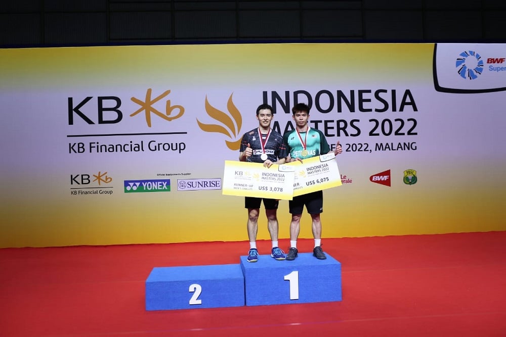  Indonesia Masters 2022: Leong Jun Hao Jawara di Kota yang Punya Makna Istimewa