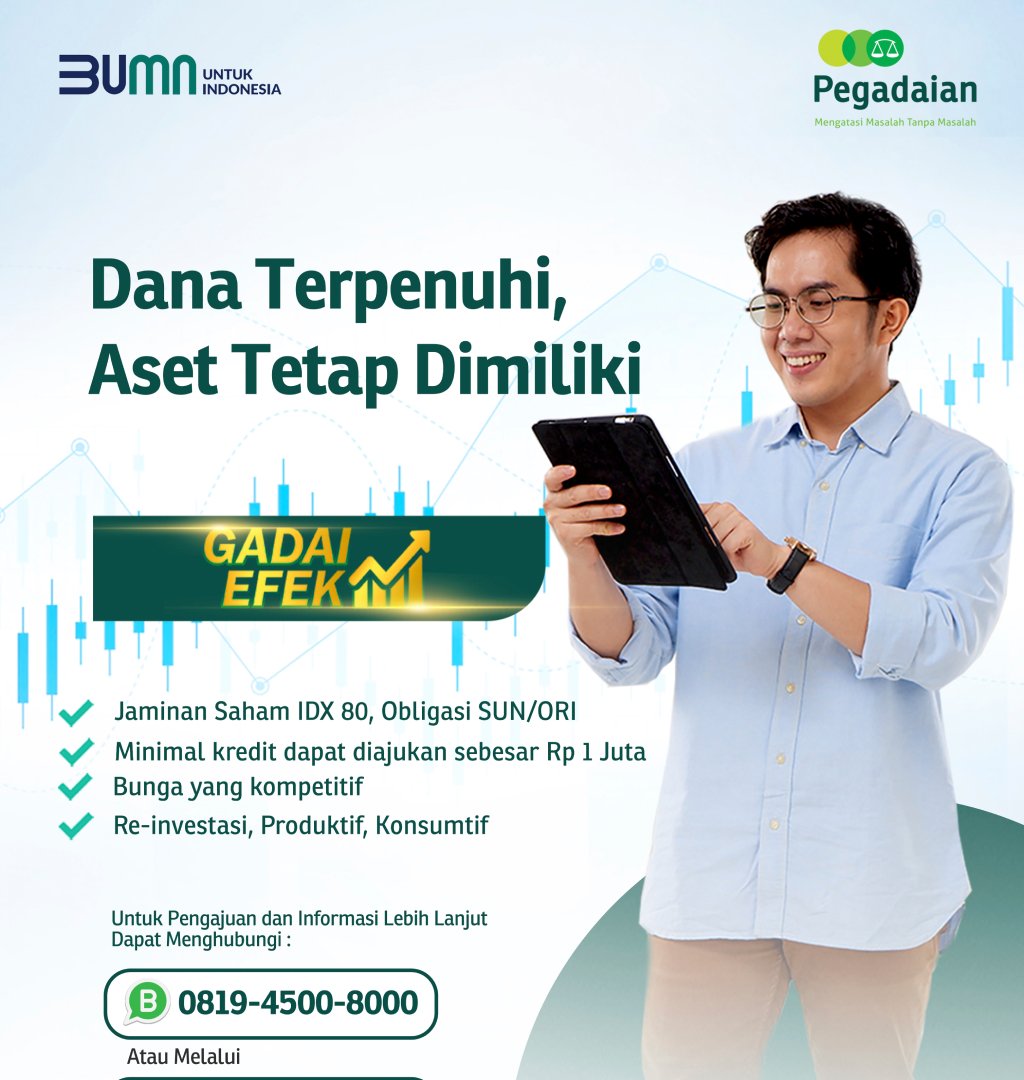  Antisipasi Resesi, Gadai Saham dan Obligasi Bisa Jadi Solusi