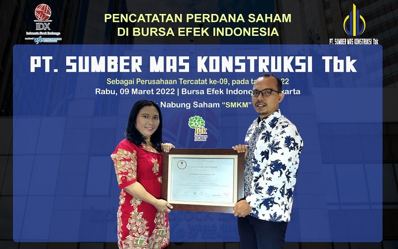  Sumber Mas (SMKM) Raih Kontrak Rp7 Miliar di Sumatera Utara