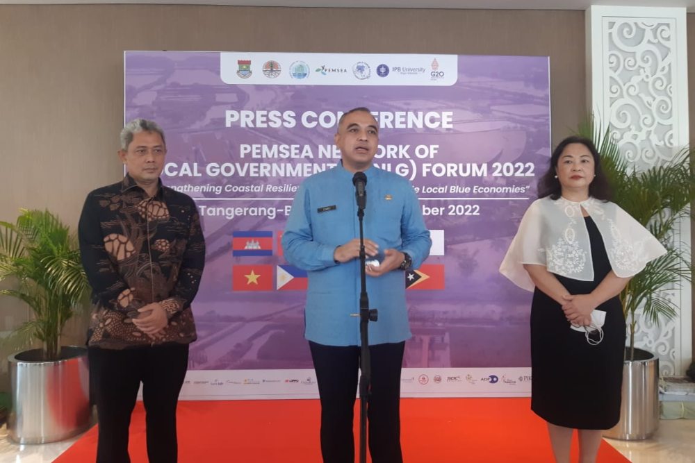  Resmi Dibuka! PEMSEA PNLG Forum 2022 di Tangerang Dihadiri 140 Delegasi