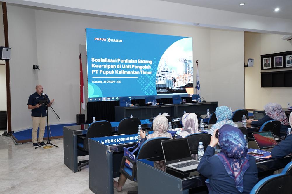  Percepat Akreditasi ANRI, Pupuk Kaltim Gelar Penilaian Tata Kelola Kearsipan Seluruh Unit Kerja
