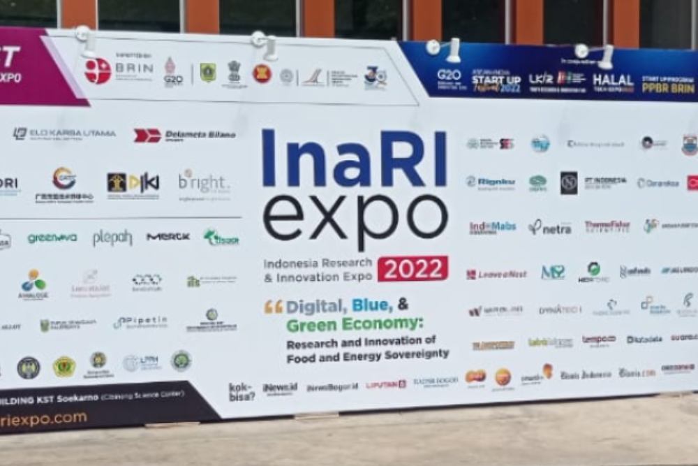 INARI Expo 2022, BRIN Berkomitmen Kembangkan Ekosistem Riset Nasional / Bisnis - Erta Darwati