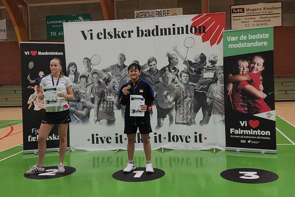  Atlet IGBA Indihome Juarai Tournamen Victor Denmark Junior U17