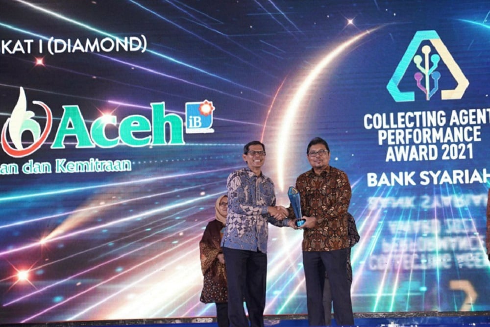  Bank Aceh Sabet Peringkat 1 Collecting Agent Performance Award dari Kementerian Keuangan