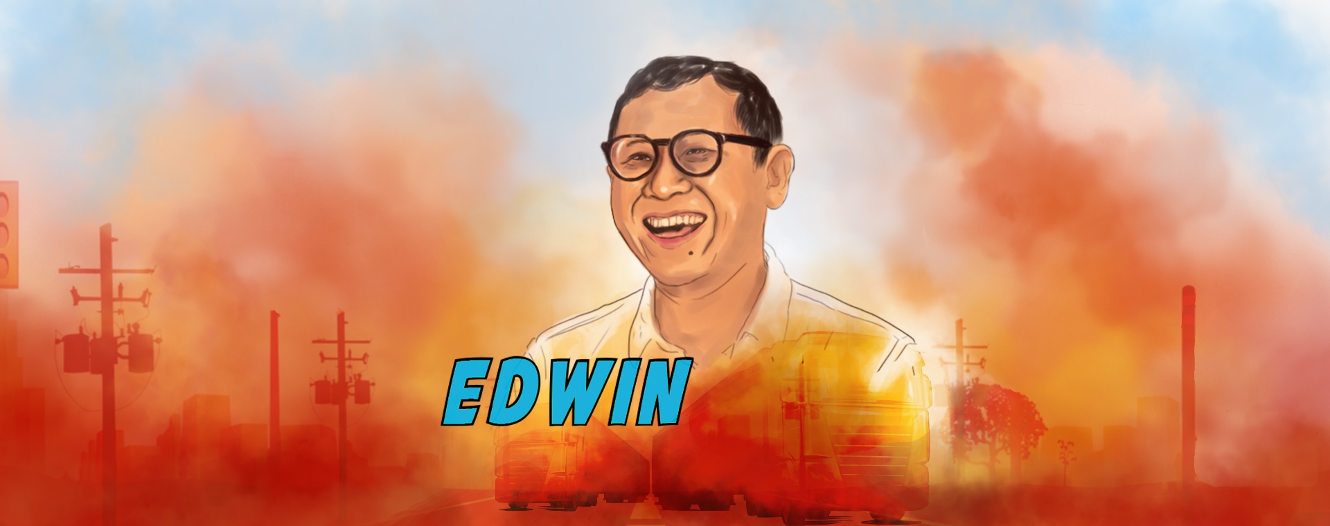 Edwin, sutradara Seperti Dendam, Rindu Harus Dibayar Tuntas - Ilustrasi BISNIS/Muhammad Afandi. 