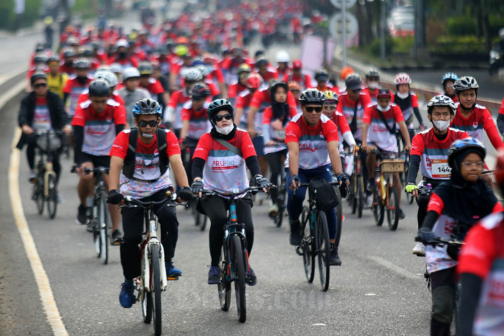  Prudential Gelar PRURide Indonesia 2022 Secara Hybrid