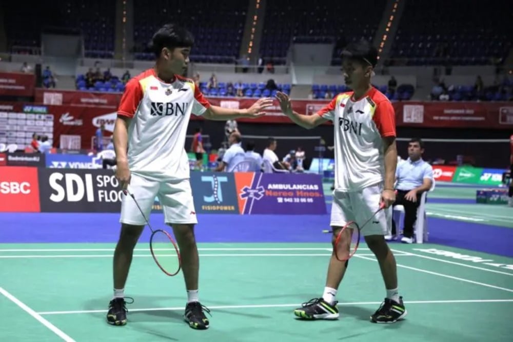  Dua Wakil Indonesia Melaju ke Final Kejuaraan Dunia Bulu Tangkis Junior 2022