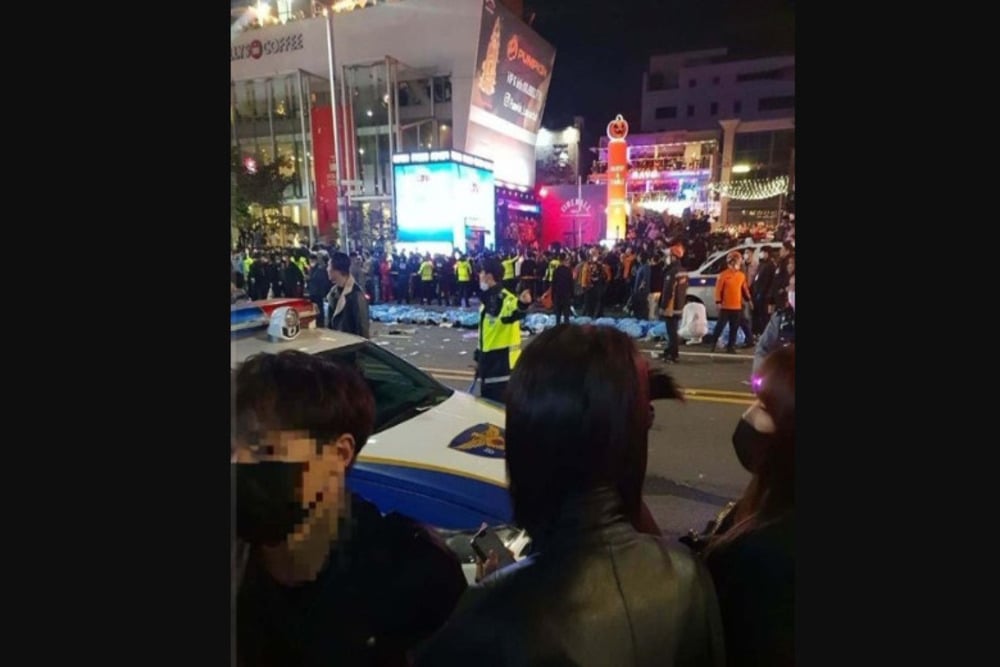 Tragedi Halloween di Seoul, Korea Selatan Renggut 120 Nyawa