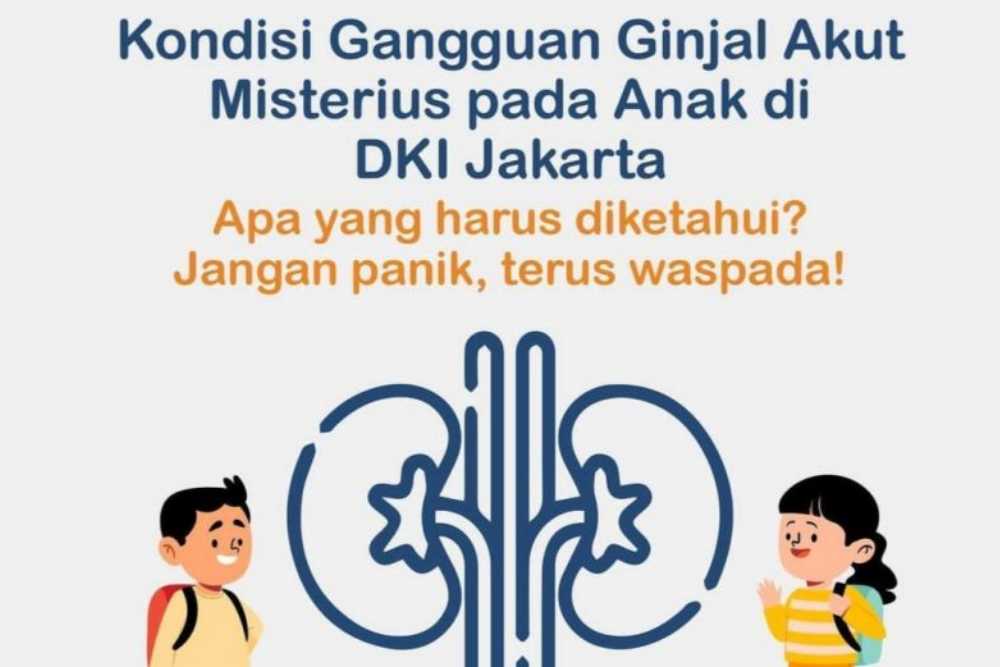  Kasus Gagal Ginjal Akut Misterius di DKI Bertambah 142, Meninggal 70