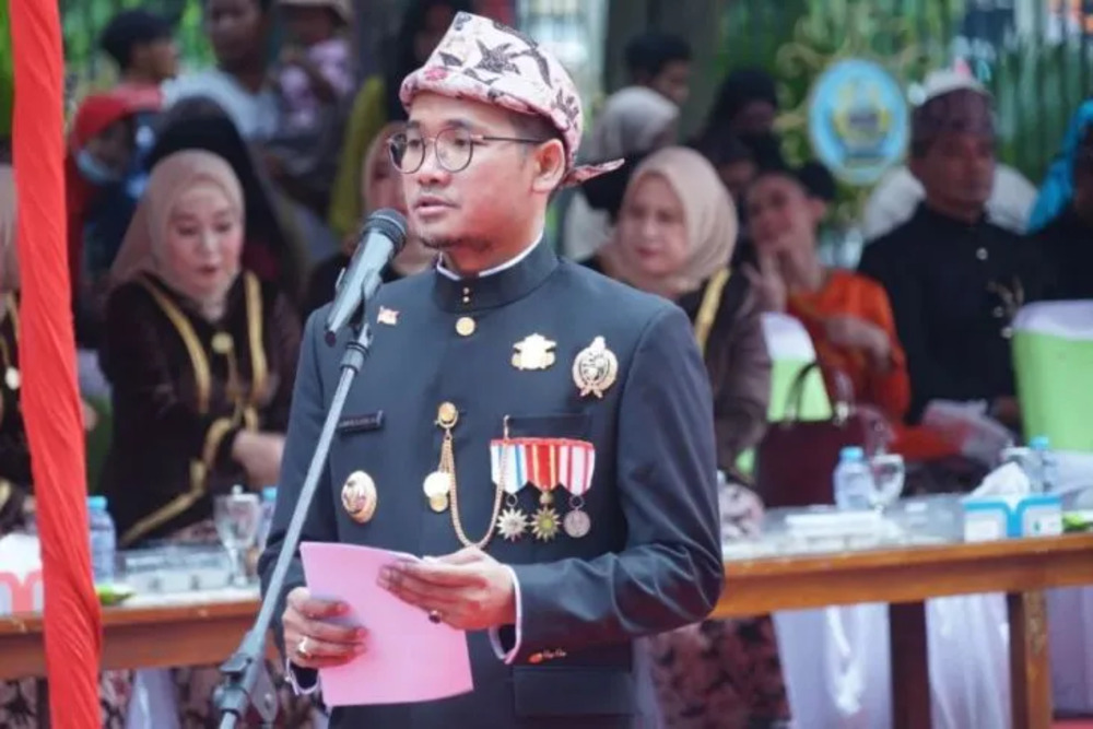 Bupati Bangkalan Abdul Latif Amin Imron./Antara-Kominfo Bangkalan