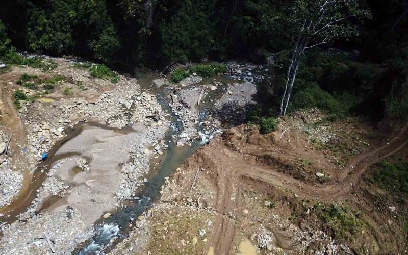  Tim Gabungan Sumbar Tertibkan Kegiatan Illegal Mining di Pasaman Barat