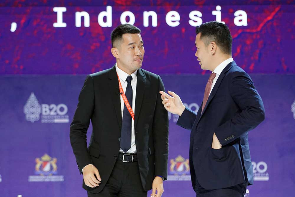  Anderson Tanoto Sampaikan Inovasi Group RGE Dalam B20 Summit Indonesia 2022