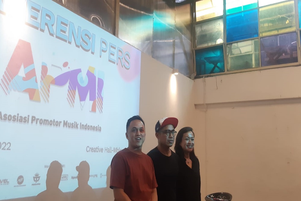 Konferensi Pers APMI perihal pelaksanaan konser musik di Indonesia