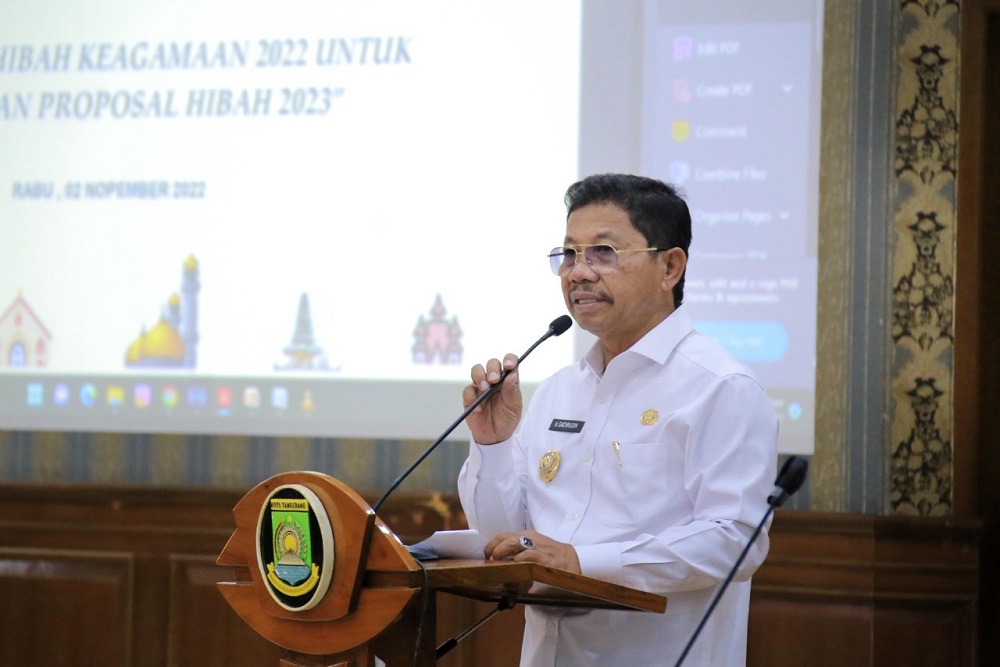 Wakil Wali Kota Tangerang Sachrudin
