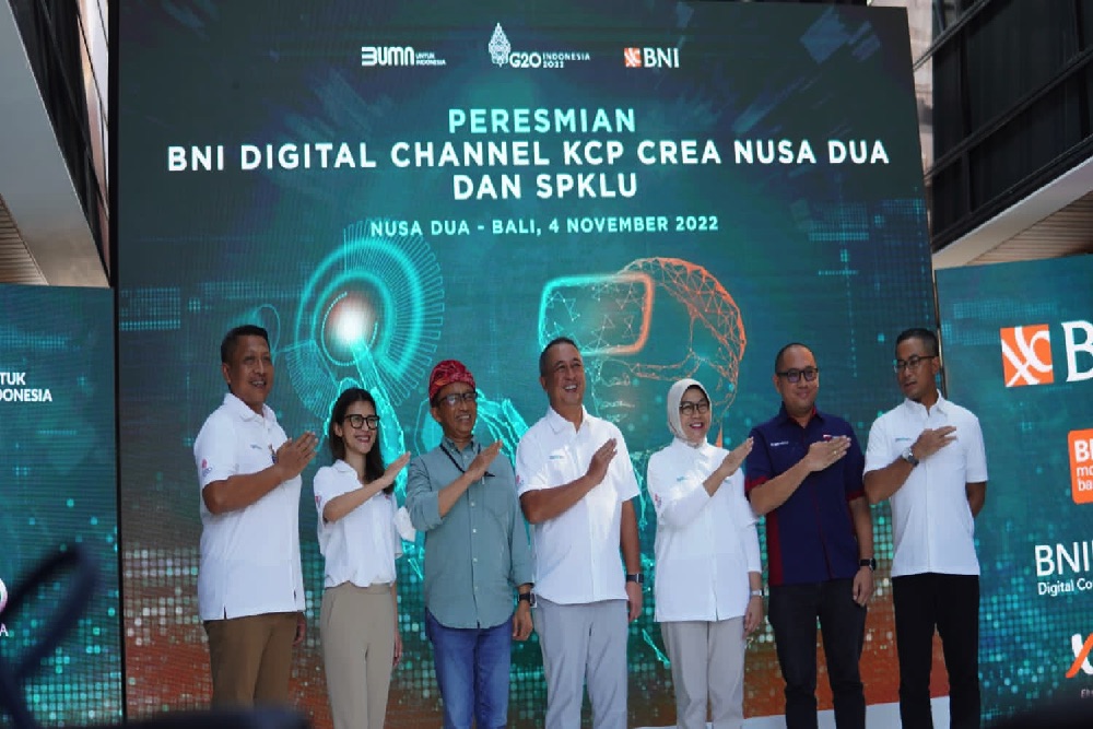  Dukung G20, BNI Siapkan Digital Channel dan SPKLU CREA NusaDua