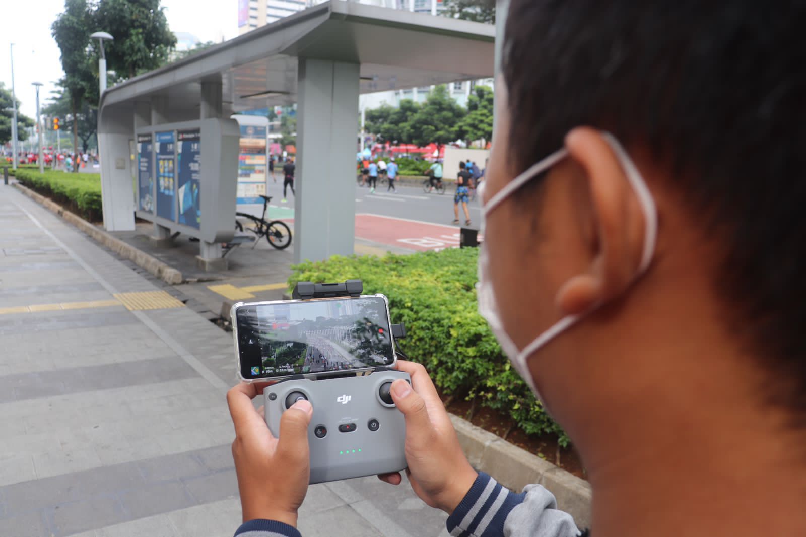  Buang Sampah Sembarangan di CFD Kena Denda, Dipantau Pakai Drone