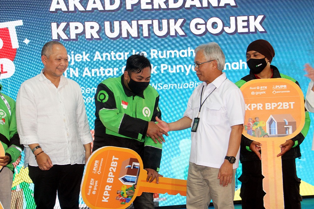  BBTN Masuk Ekosistem GOTO, 200.000 Mitra Gojek Bisa KPR Rumah