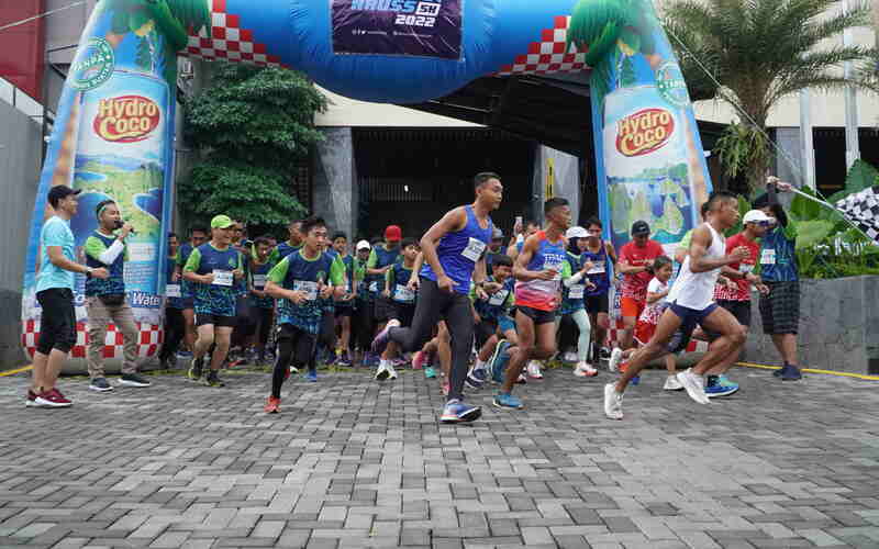  350 Peserta dari Berbagai Daerah Ramaikan Fun Run Lari Ikut Aruss