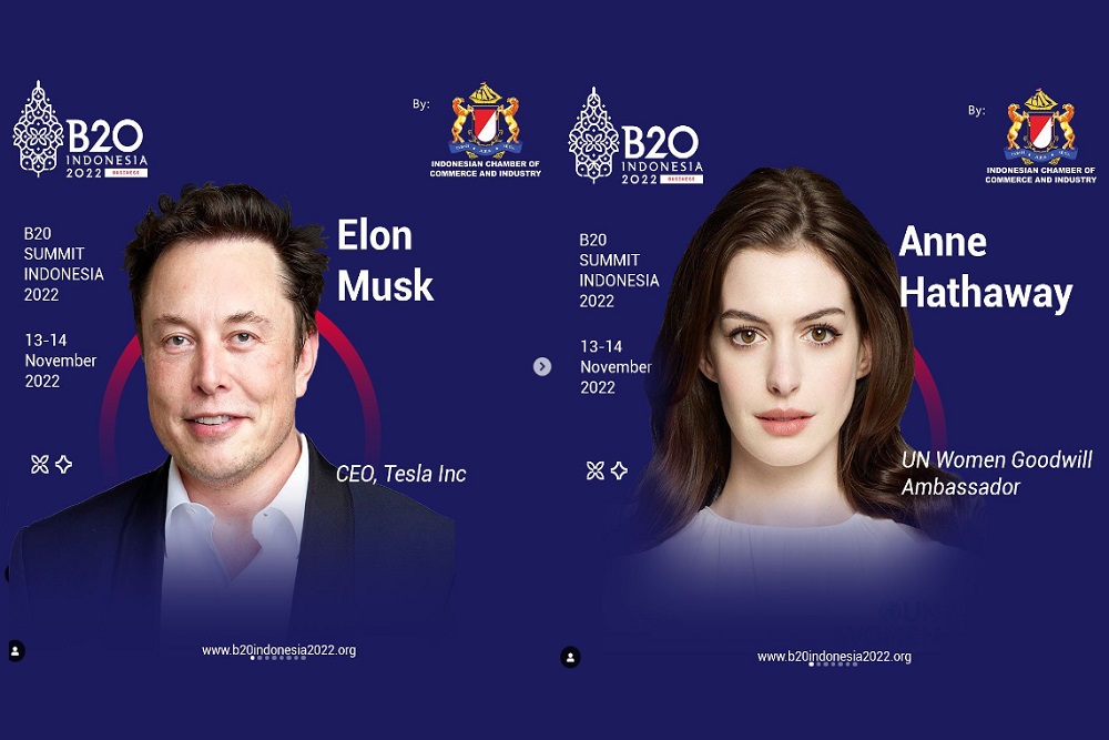 Daftar CEO yang Hadir di B20 Summit: Elon Musk hingga Bos Unilever