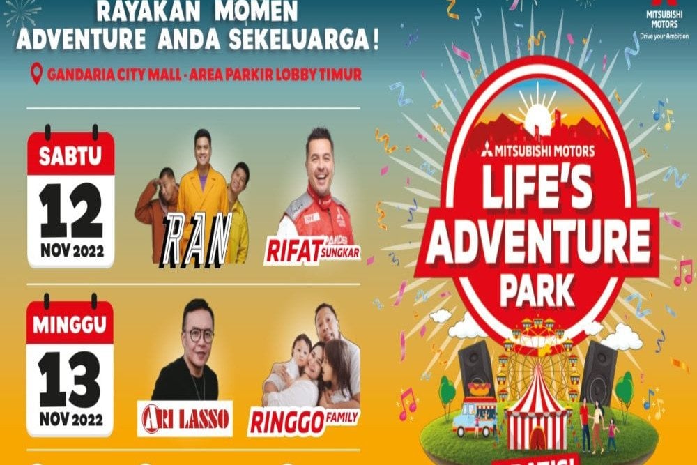  MMKSI Kembali Hadirkan Life's Adventure Park, Dukung Petualangan Hidup Konsumen dengan Kendaraan Mitsubishi Motors 