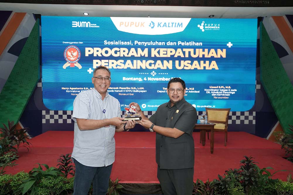  Mendukung Praktik Usaha Sehat, Pupuk Kaltim Pastikan Penerapan Program Kepatuhan Persaingan Usaha