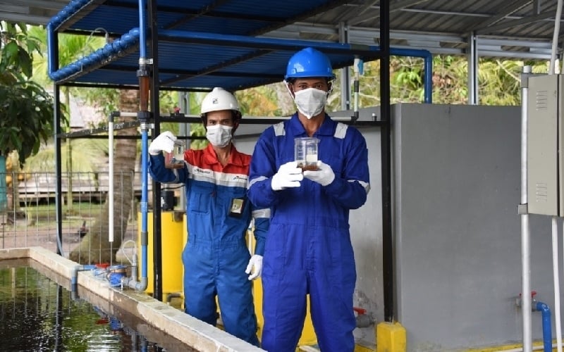  Berkat Pertamina, Warga Lubuk Muda Dapat Air Bersih Lebih Mudah Sampai ke Rumah