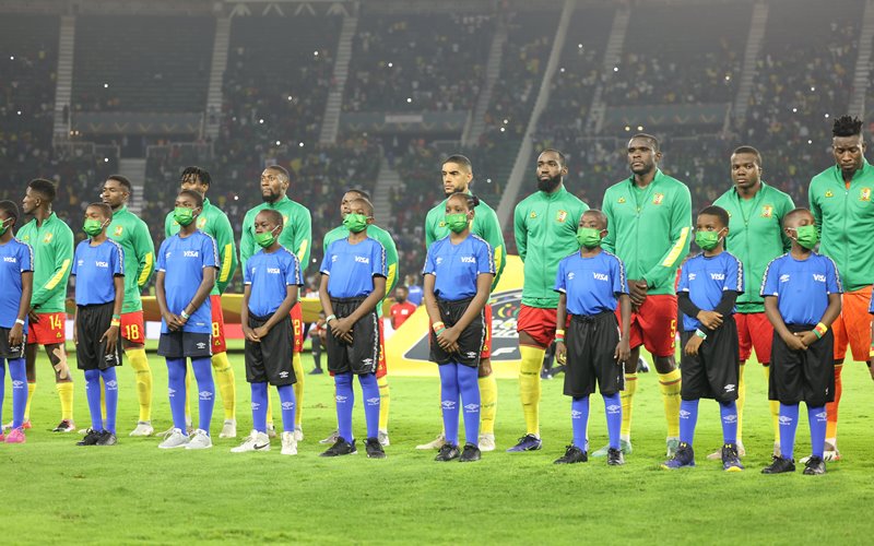 Timnas Kamerun di babak semifinal Piala Afrika 2021/Twitter @Caf_online